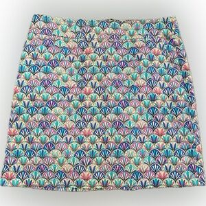 Talbots Colorful A-Line Skirt - Size 14P - NWOT